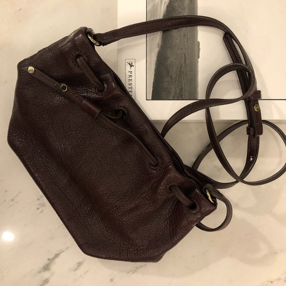 Maroon Banana Republic Crossbody Bag